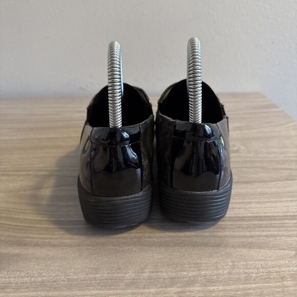 Work Wonders by Dansko Black Dark Grey Clogs Shoes Women Eu Sz 36 US Sz 5.5-6 - Picture 7 of 11